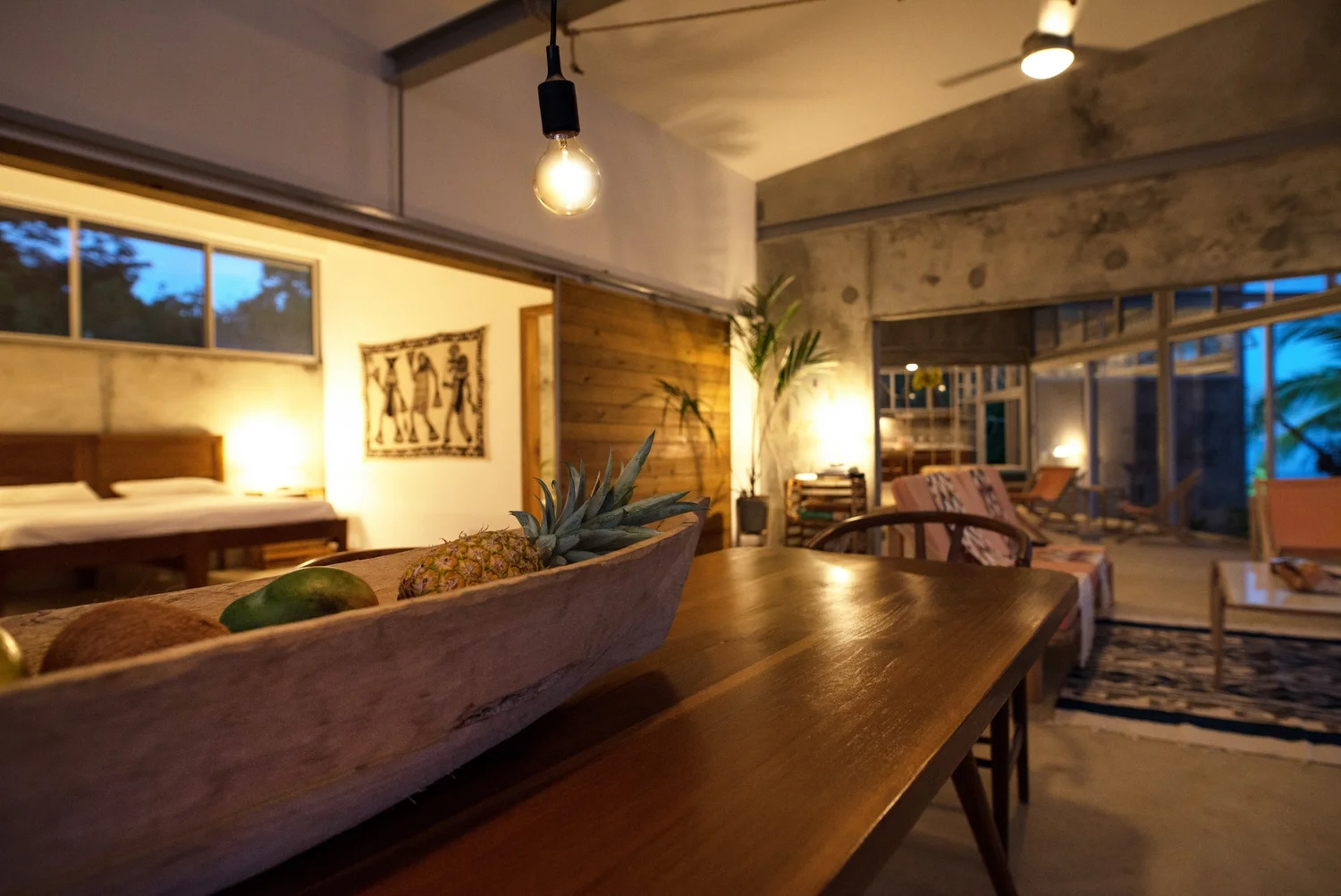 Casa Comunal interior